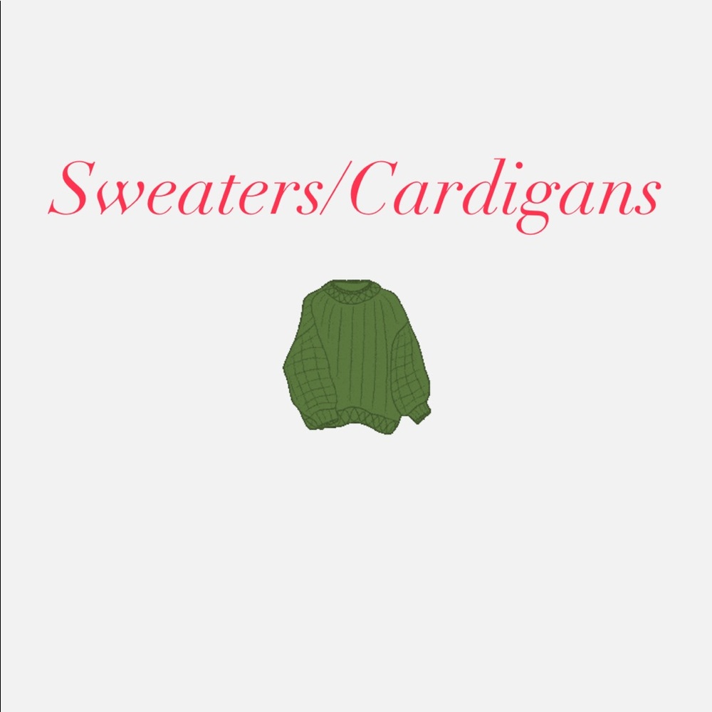 Sweaters & cardigans for sale here